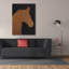  «Equine 2 Industrial» par James Wiens, art mural sur toile, 40 po x 54 po-1554615466