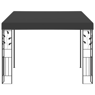 Ophelia & Co. Wand-Pavillon 3X3x2,5 M Anthrazit