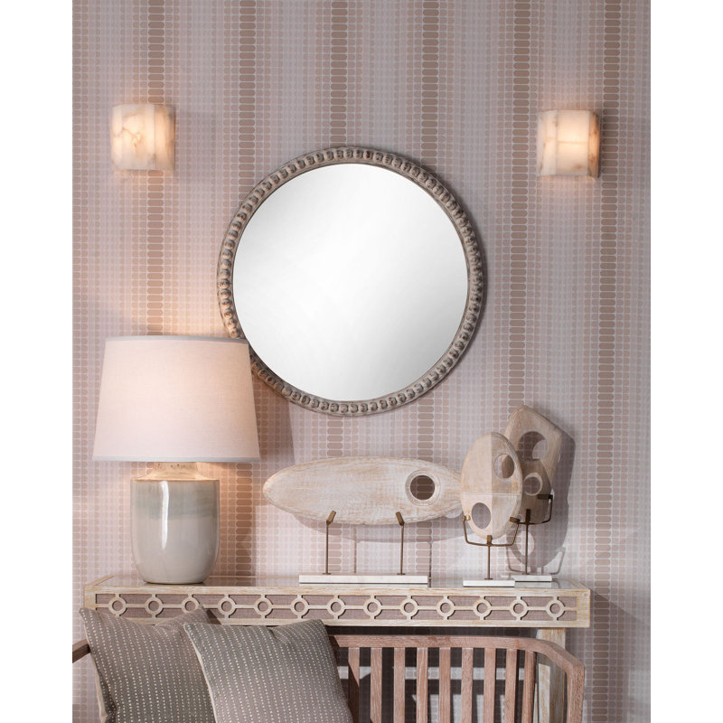 Susannah Flush Mounted Sconce, White