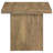 End Table with Square Tabletop