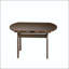 Table de salle à manger extensible en bois massif avec abattant