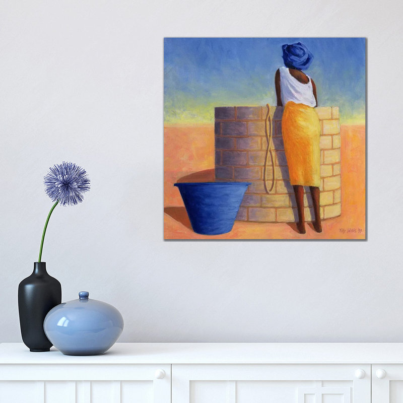 Well Woman by Tilly Willis - Wrapped Canvas Painting, 45.72 cm H x 45.72 cm W x 1.91 cm D