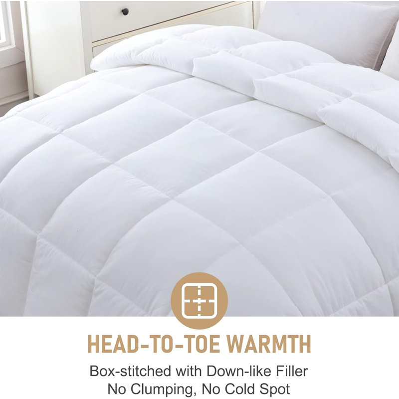All Season Polyester Down Alternative Comforter, King