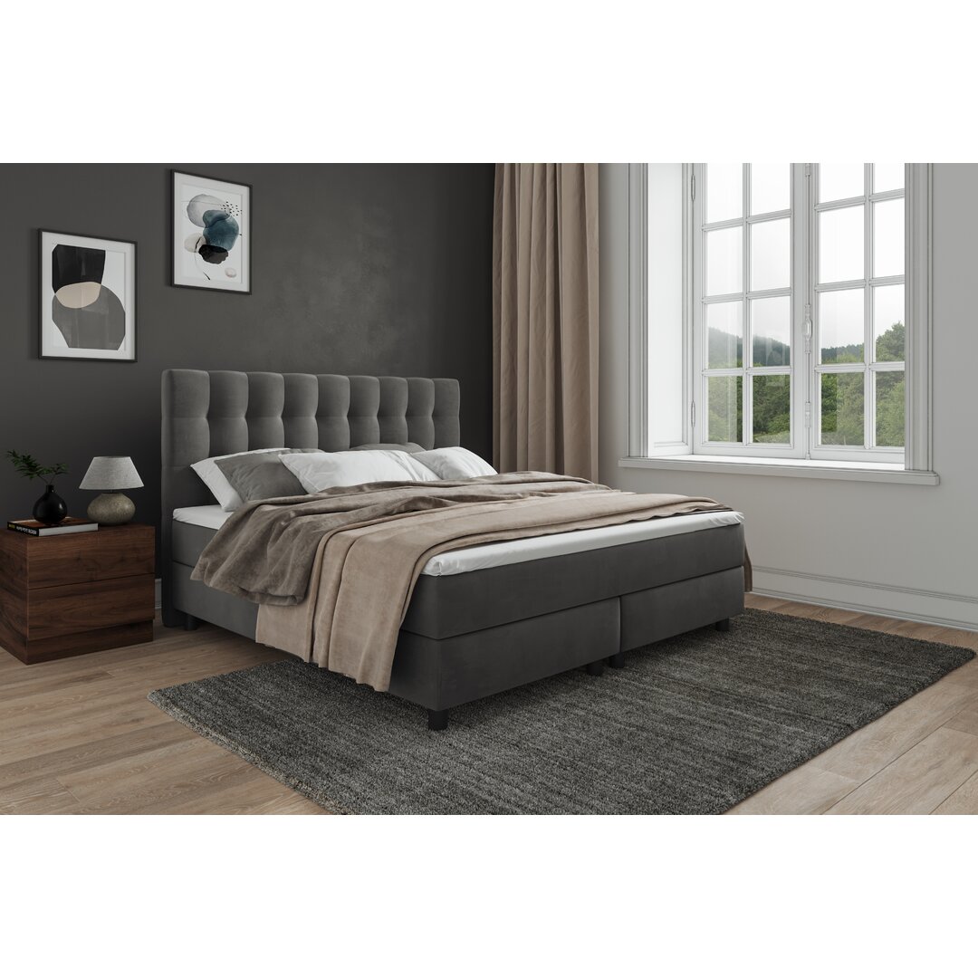 Echtes Boxspringbett Oreille mit Visco Topper