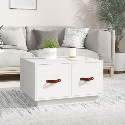 Solid Wood Solid Coffee Table with Storage