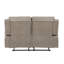 Causeuse inclinable double luxueuse 1pc