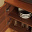 Buffet de rangement rétro en bois massif-1009140813