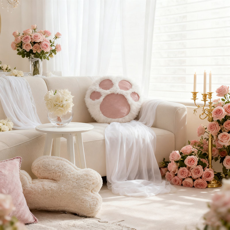 Ensemble de 2 coussins décoratifs, coussins décoratifs avec rembourrage en polyester doux pour canapé, lit, salon, chambre à coucher ou dortoir, soulagement du stress, toutes saisons