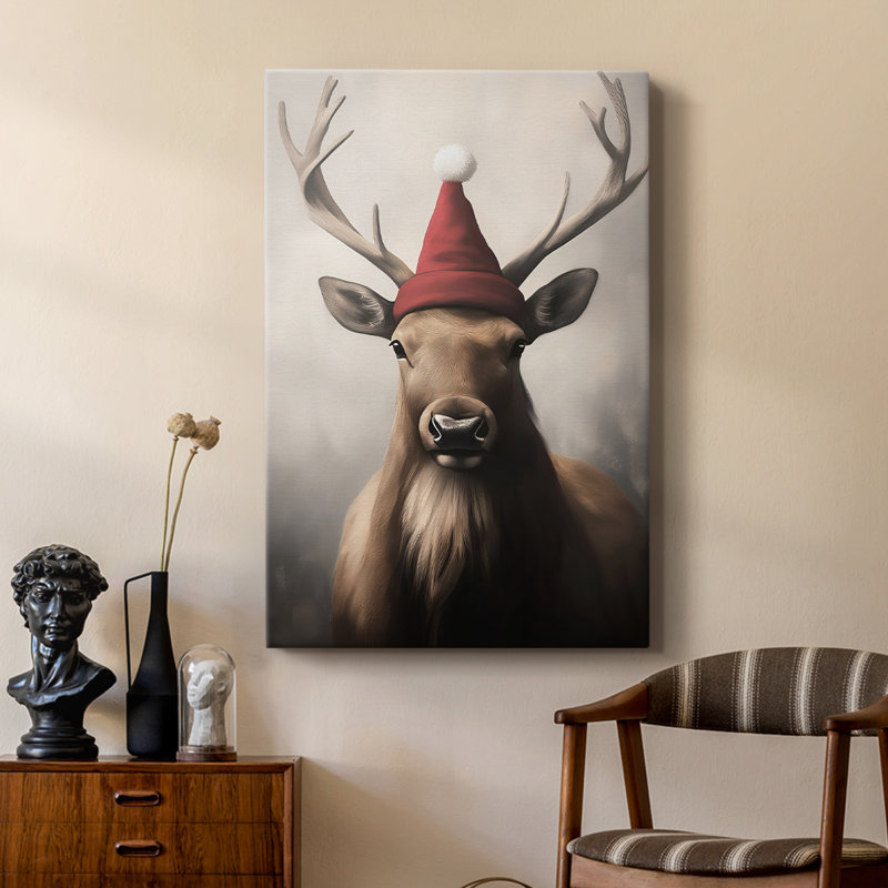 Art des Fêtes de Noël - série 2-XCV - galerie sur mesure, H 48 po x l 32 po