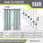 Montz Home Curtains Blackout And Sheer Layered Solid Window Curtain Panel Pair With Grommet Top, 52Wx84l,Light Blue