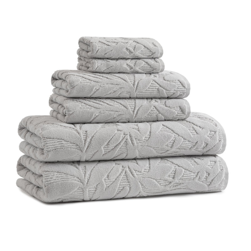 Esme Wash Towel, Gray