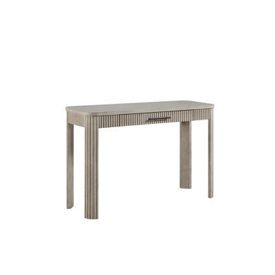 Console minimaliste avec tiroirs