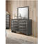Commode en chêne gris Irlande-601407305