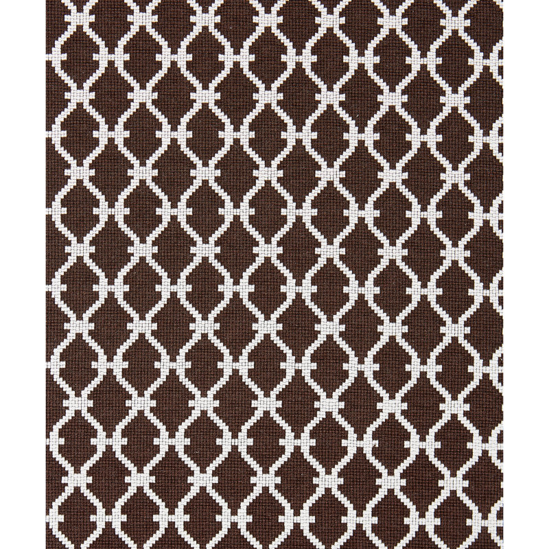 Oriana Trellis Weave Fabric, Espresso