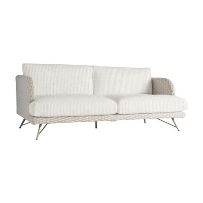 Isola Outdoor Metal Loveseat