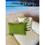 Coussin d'extérieur uni lombaire lime 13 po x 18 po-1638058053