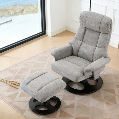 Fauteuil inclinable ergonomique avec repose-pieds