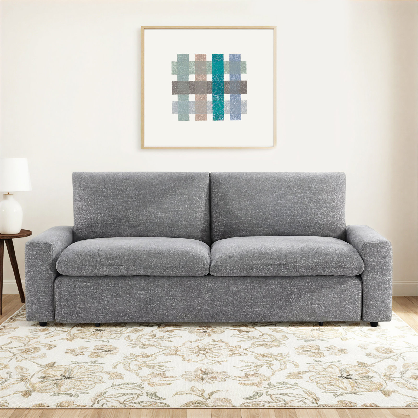 Emmit 97'' Upholstered Sleeper Sofa
