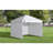 Quik Shade 10' x 10' Instant Canopy Wall Panel Accessory Set for WE100/C100/SX100 Canopies with Zipper Entry