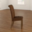 Lipan Tufted Upholstered Faux Leather Parsons Chair