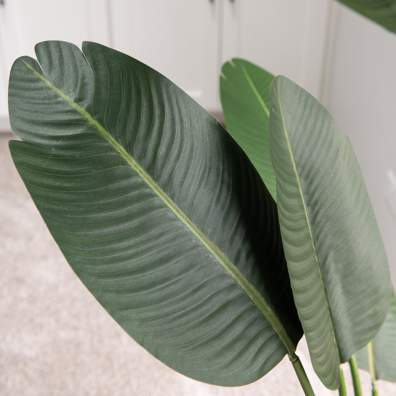 Faux Plant in Pot, 46.5" H x 25" W x 25" D, 1