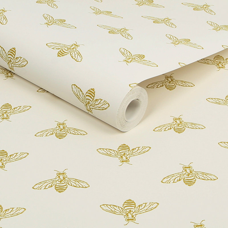 Wallpaper Double Roll, Yellow