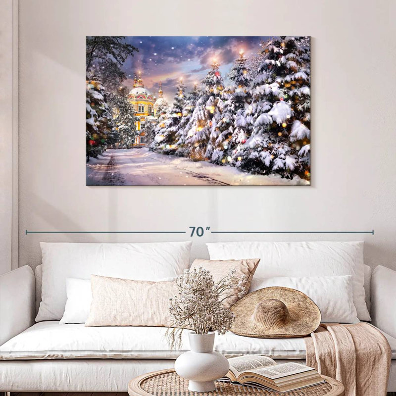 Christmas Tree Lane, H 30 po x l 45 po