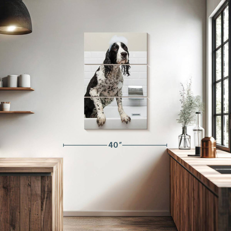 Brampt Bubbly English Spaniel, 38" H x 24" W