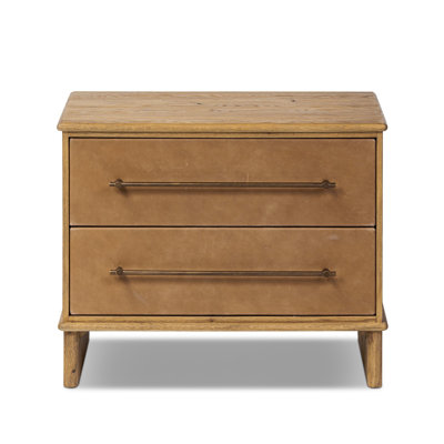 Table de chevet en bois massif l 28 po Stella