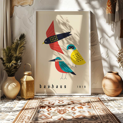 Bauhaus Birds of 1919 Print