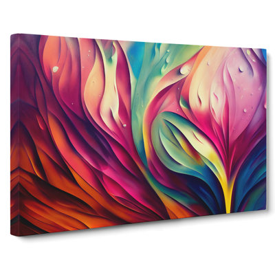 Peaceful Modern Abstract Art - Wrapped Canvas