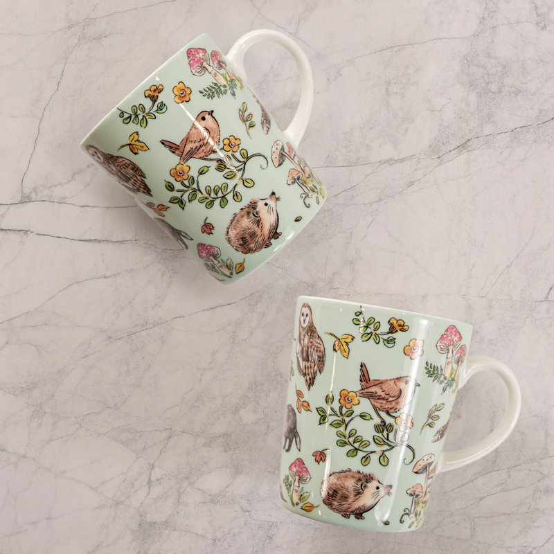 Tasse à café Forest, Brun, Hiboux des forêts
