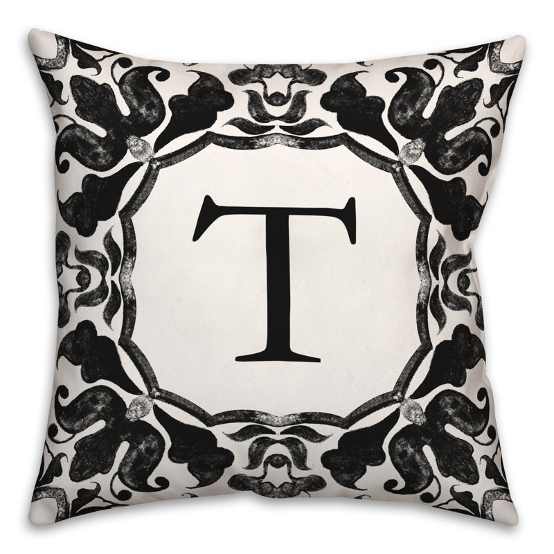  Housse et insert de coussin carré extérieur P Monogram, T