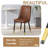 5-Piece Dining Table Set Featuring A Wooden Tabletop And Metal Frame Support. 67" Rectangular Dining Table Set For 4 Delivers Stability, Comfort, And Style.-814312372