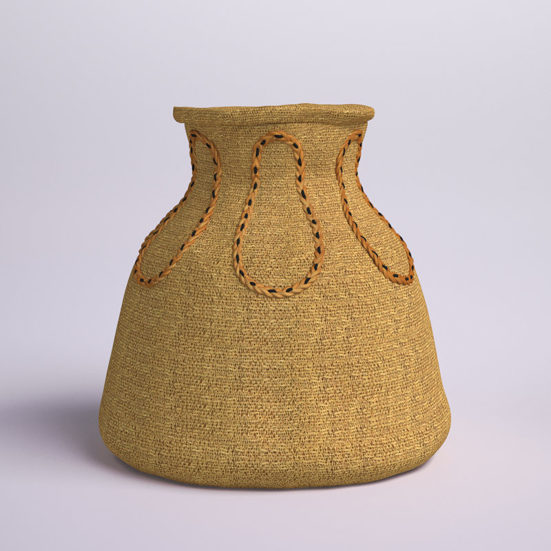 Beachcrest Home™ Seagrass Decorative Basket
