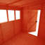 Tiger 8 Ft. W x 12 Ft. D Tongue and Groove Pent Wooden Shed