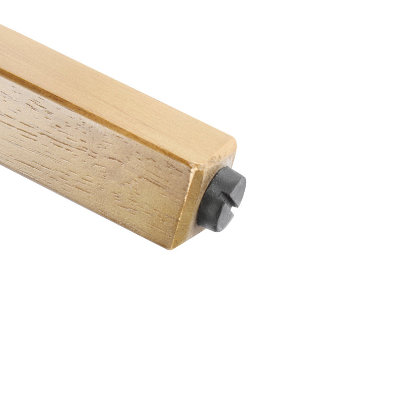 Intérieur en bois pour 2 personnes, finition noyer, siège incurvé confortable, peu encombrant pour les comptoirs de cuisine en bois d'hévéa coloré, style polyvalent à dossier bas, installation à hauteur de comptoir