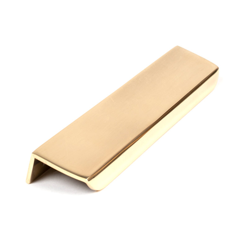 Polished Nickel 50Mm Moore Edge Pull, 17 cm, Aged Brass