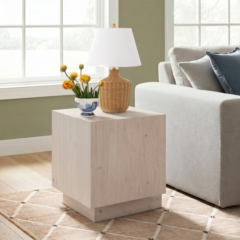 Neptunia Solid Wood End Table
