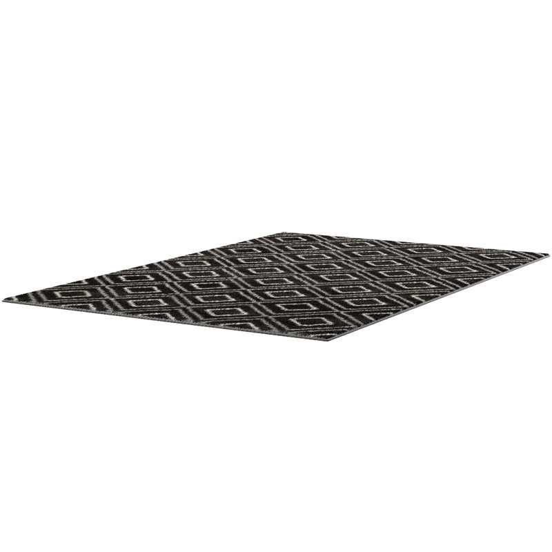 Tapis géométrique Arshia, Rectangle 6 pi 7 po x 9 pi 2 po