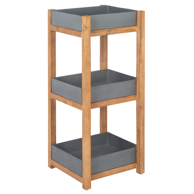 Support pour plante Elacqua, gris