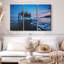 «Dramatic Sunset At Lake Superior», reproduction sur toile-963238430