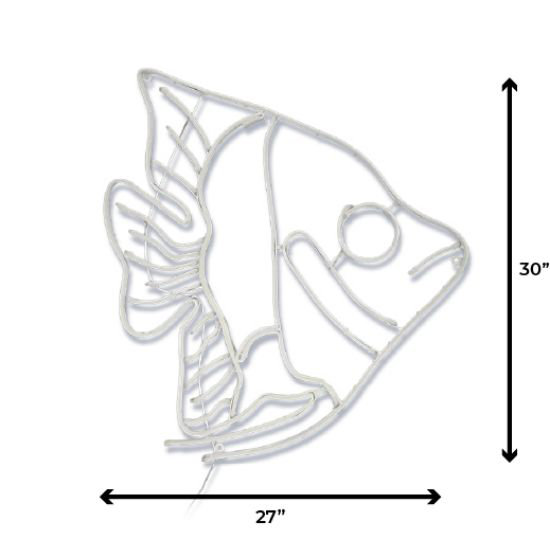 2D Gold fish Sign