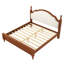 Lit plateforme en bois avec tête de lit tapissier Nelon-126227823-126227825
