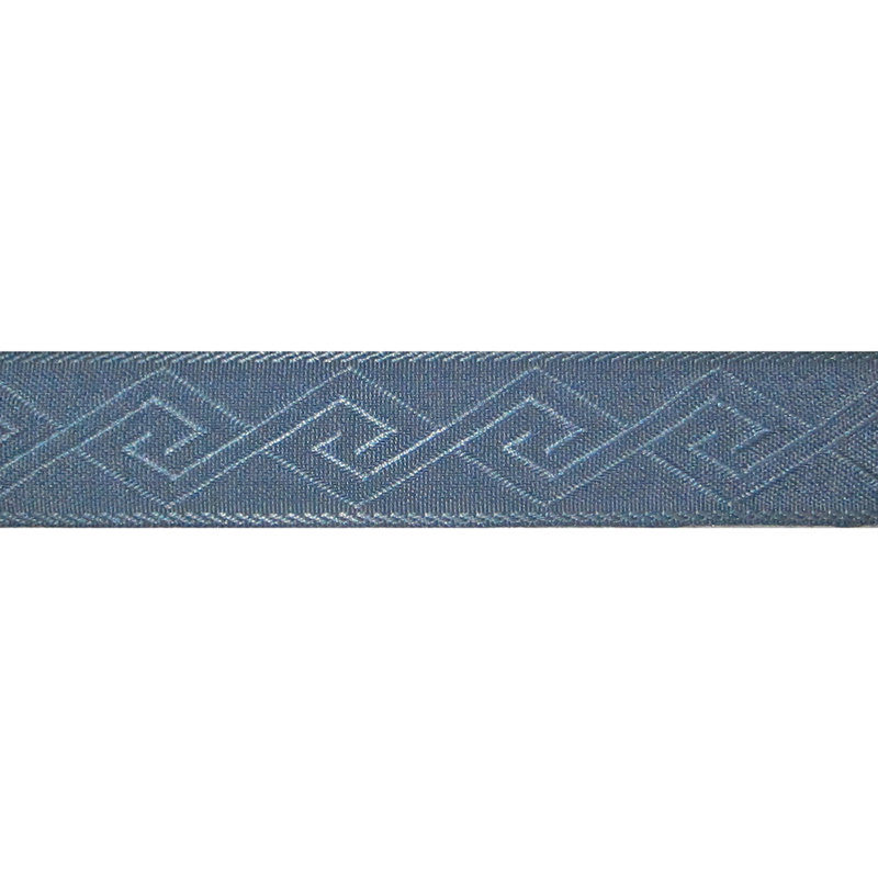 Tissu géométrique alga, Bleu