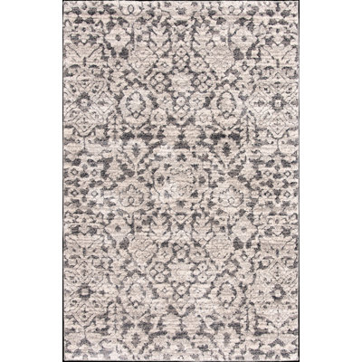 Tapis d'intérieur / intérieur en polyester Bungalow Rose Purdue Tevin