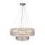 Theresa 12-Light Double-Tier Triangle Crystal Chandelier-1969689270