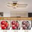 Darnee Metro Lane Flush Ceiling Light, 3-Lights