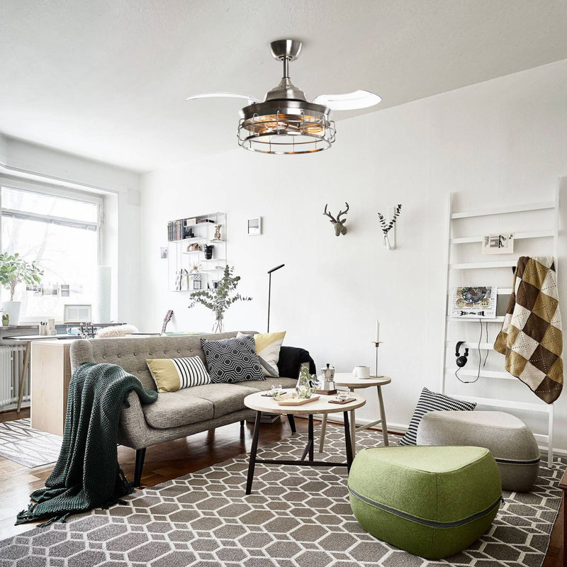 Lightle 36'' Ceiling Fan with Light Kit