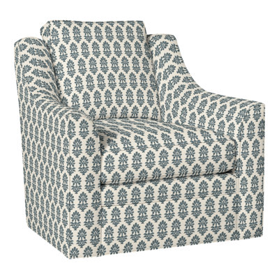 American Bungalow Nicholas Barrel Back Swivel Chair